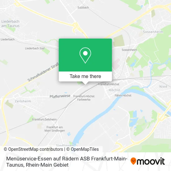 Карта Menüservice-Essen auf Rädern ASB Frankfurt-Main-Taunus