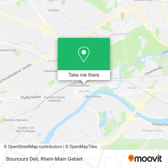 Карта Bounours Deli