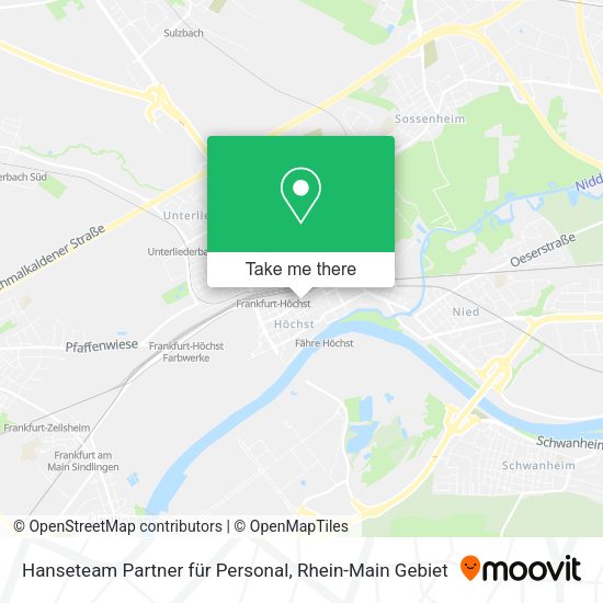 Карта Hanseteam Partner für Personal