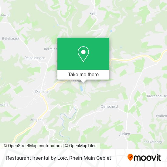 Карта Restaurant Irsental by Loïc