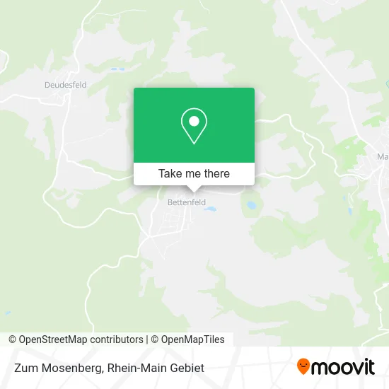 Карта Zum Mosenberg