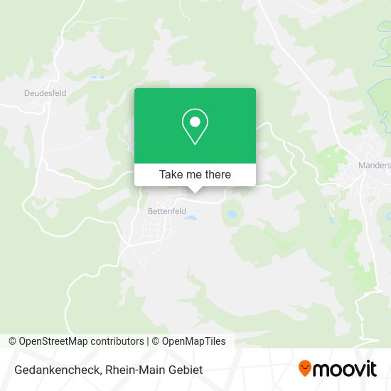 Карта Gedankencheck