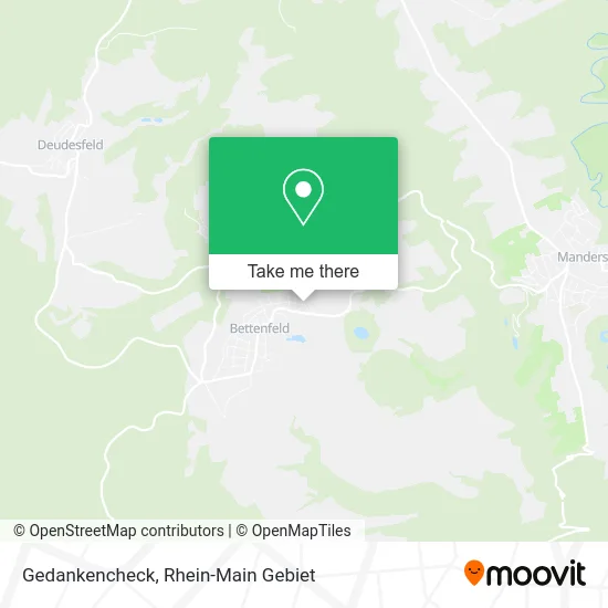 Карта Gedankencheck