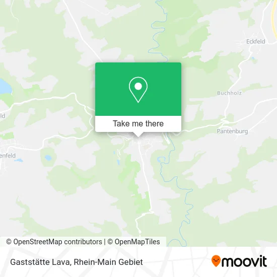 Карта Gaststätte Lava