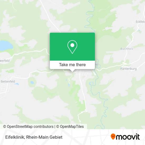 Eifelklinik map