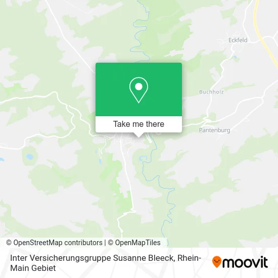 Карта Inter Versicherungsgruppe Susanne Bleeck