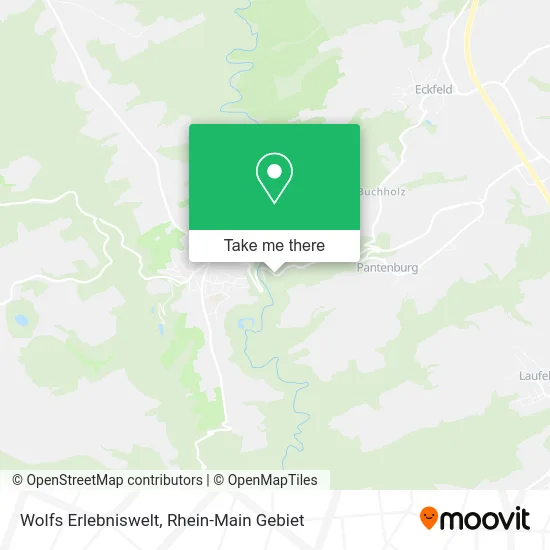 Карта Wolfs Erlebniswelt