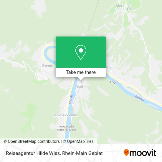 Карта Reiseagentur Hilde Wiss