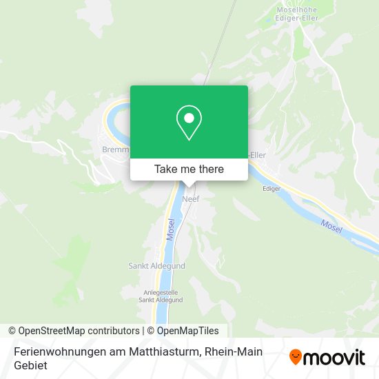 Карта Ferienwohnungen am Matthiasturm