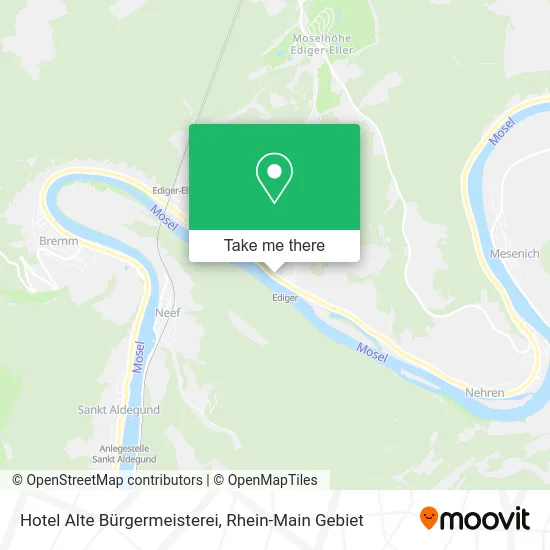 Карта Hotel Alte Bürgermeisterei