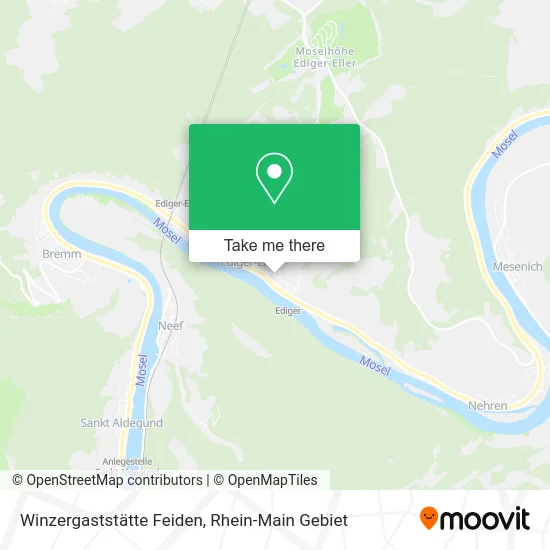 Карта Winzergaststätte Feiden