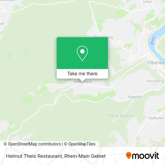 Карта Helmut Theis Restaurant