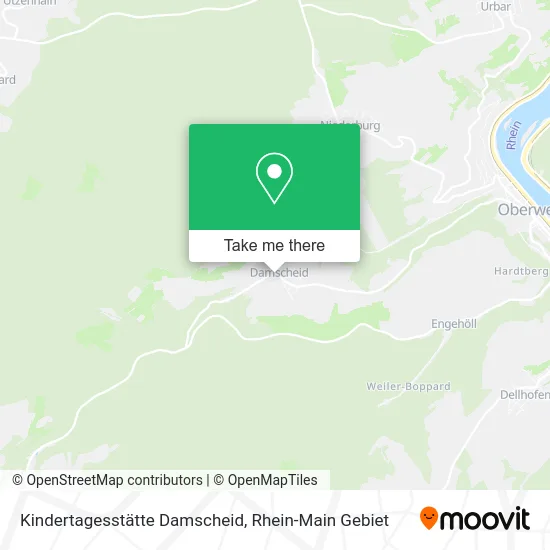 Карта Kindertagesstätte Damscheid