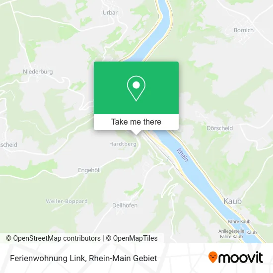 Карта Ferienwohnung Link