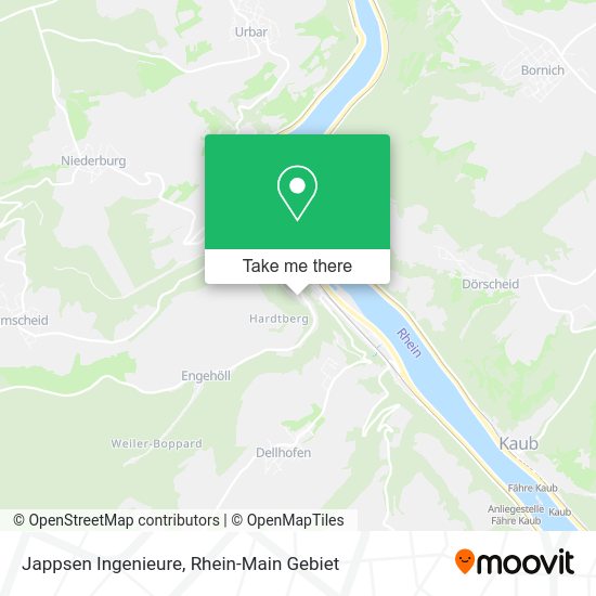 Карта Jappsen Ingenieure