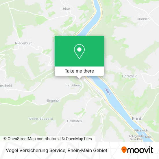 Карта Vogel Versicherung Service
