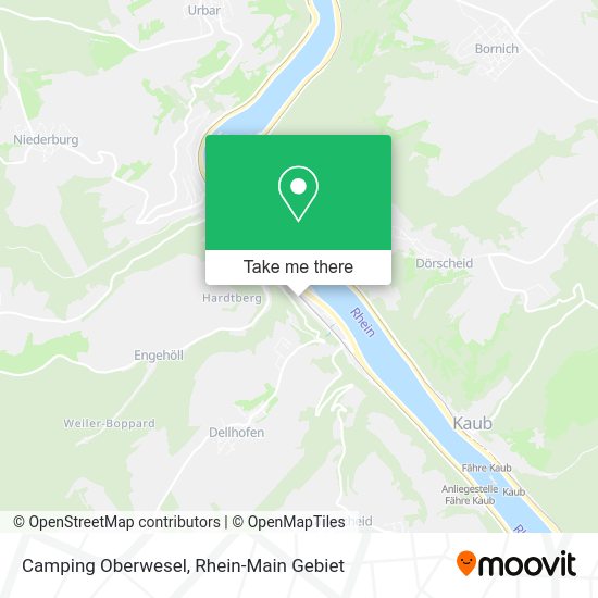 Карта Camping Oberwesel
