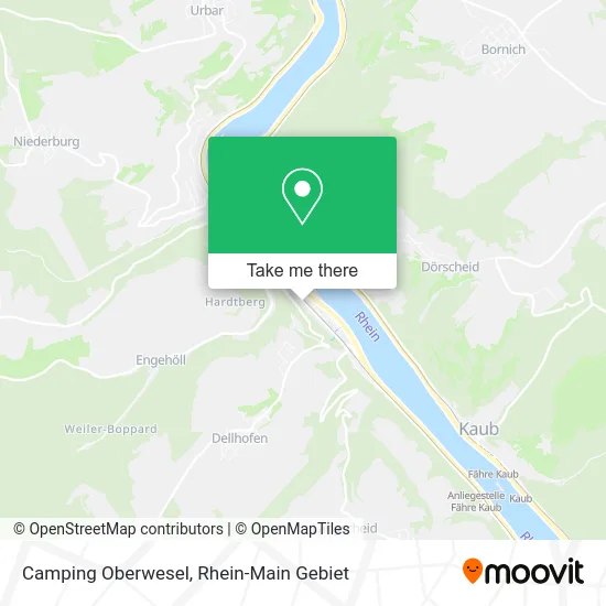 Карта Camping Oberwesel