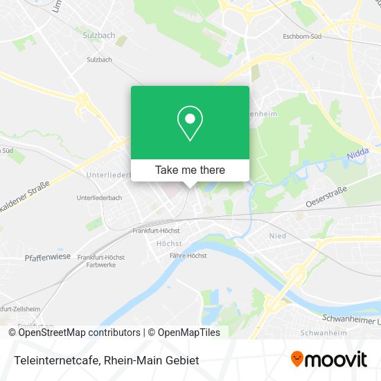 Карта Teleinternetcafe