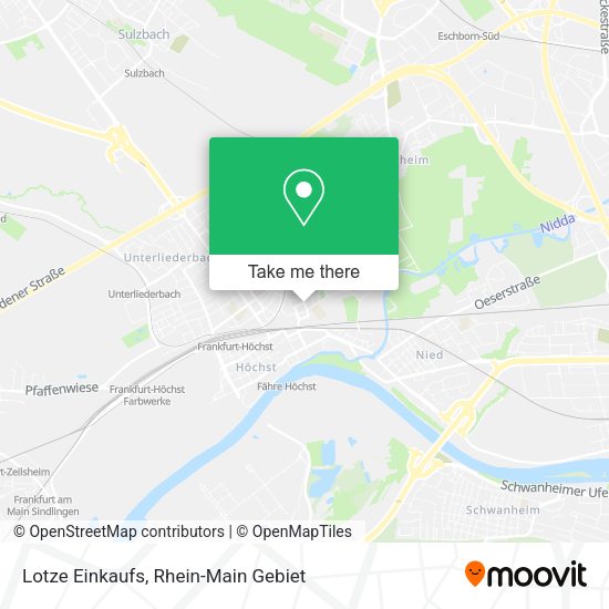 Карта Lotze Einkaufs