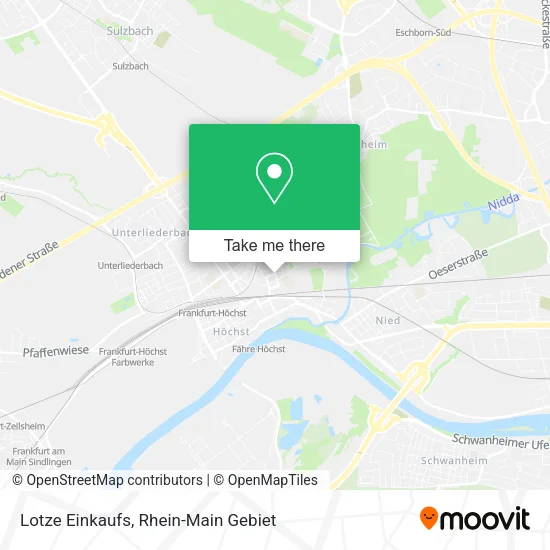 Карта Lotze Einkaufs