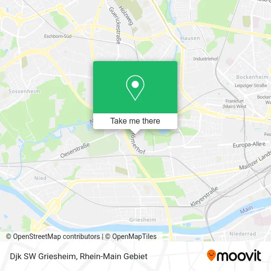 Карта Djk SW Griesheim