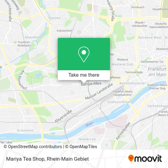 Карта Mariya Tea Shop