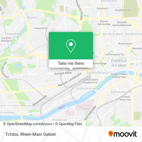 Tchibo map