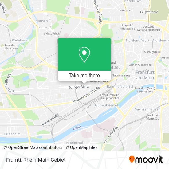 Карта Framti