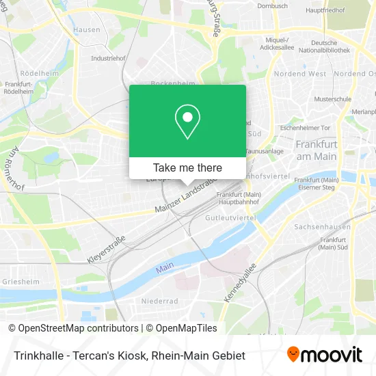 Карта Trinkhalle - Tercan's Kiosk