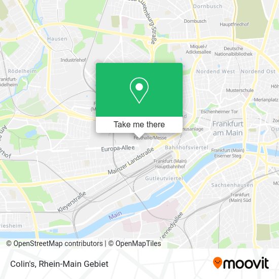 Карта Colin's