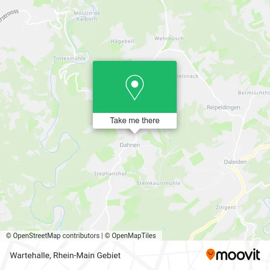 Карта Wartehalle