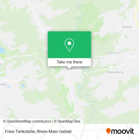 Карта Freie Tankstelle