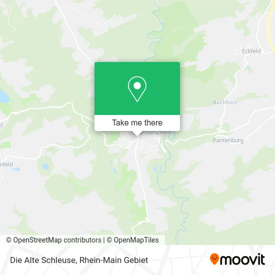 Карта Die Alte Schleuse