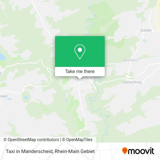 Карта Taxi in Manderscheid