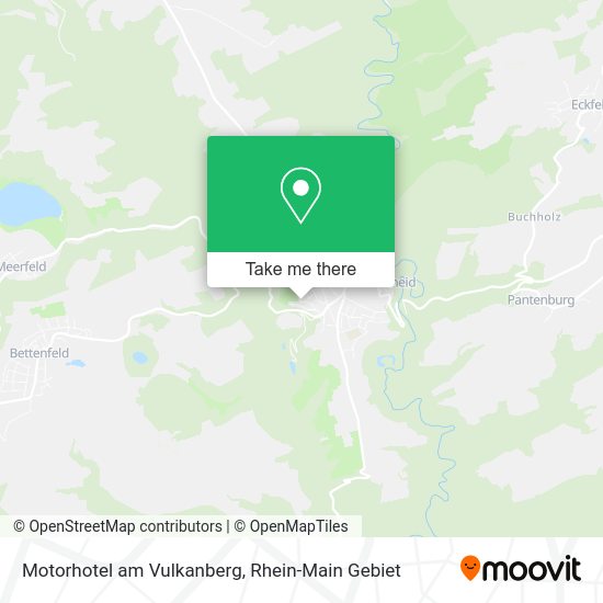 Карта Motorhotel am Vulkanberg
