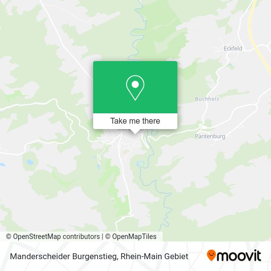 Карта Manderscheider Burgenstieg