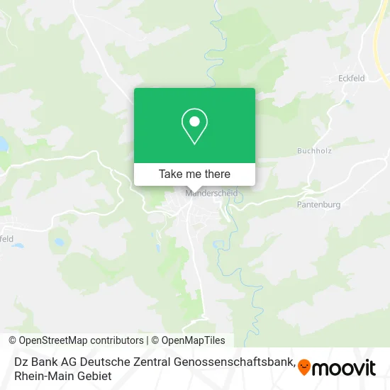Карта Dz Bank AG Deutsche Zentral Genossenschaftsbank