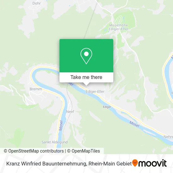 Карта Kranz Winfried Bauunternehmung