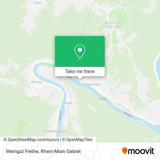 Карта Weingut Freihe