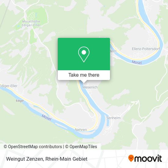 Карта Weingut Zenzen