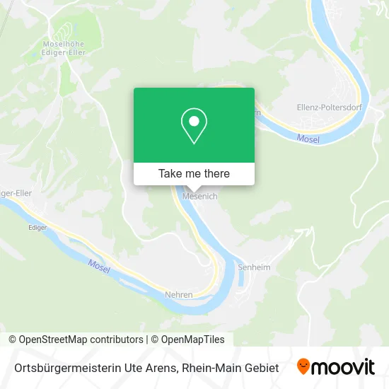 Карта Ortsbürgermeisterin Ute Arens