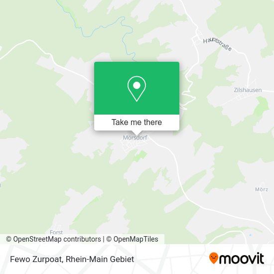 Карта Fewo Zurpoat