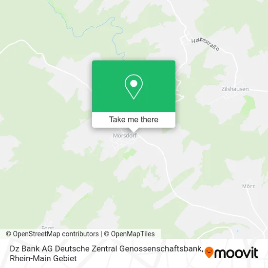 Карта Dz Bank AG Deutsche Zentral Genossenschaftsbank