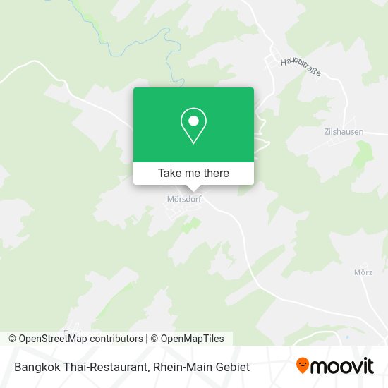 Карта Bangkok Thai-Restaurant