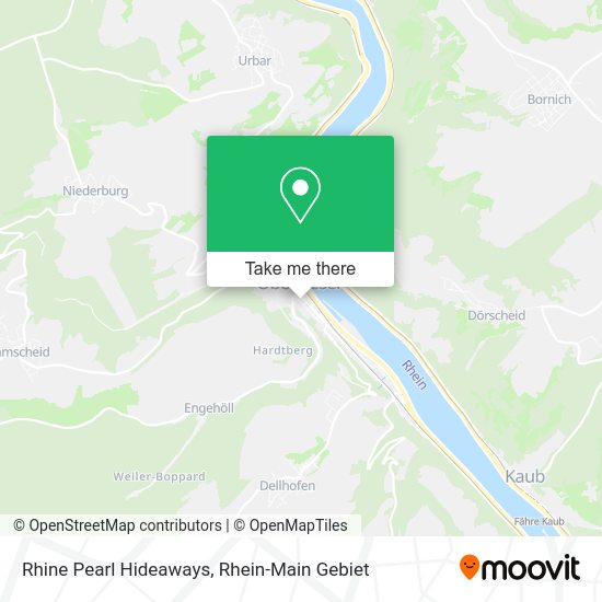 Карта Rhine Pearl Hideaways
