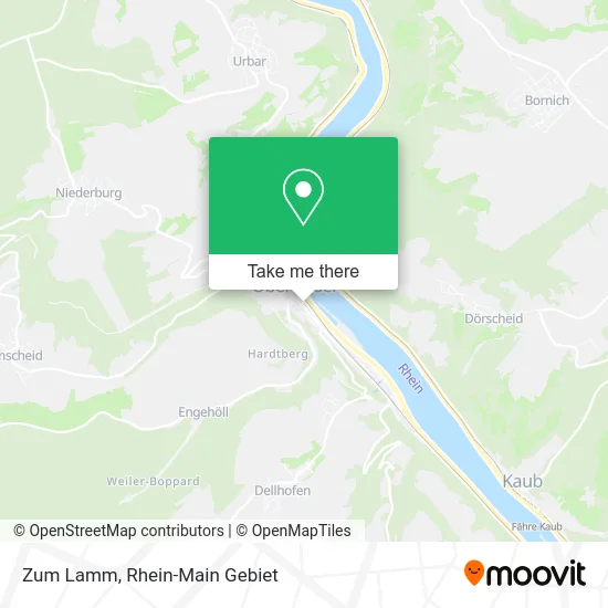 Карта Zum Lamm