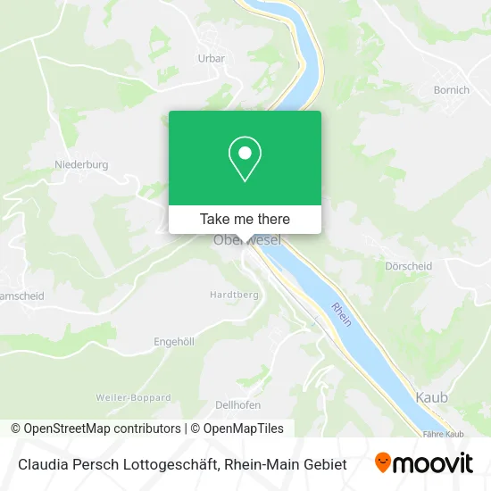 Карта Claudia Persch Lottogeschäft