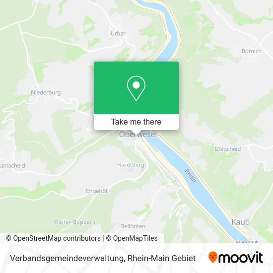 Карта Verbandsgemeindeverwaltung