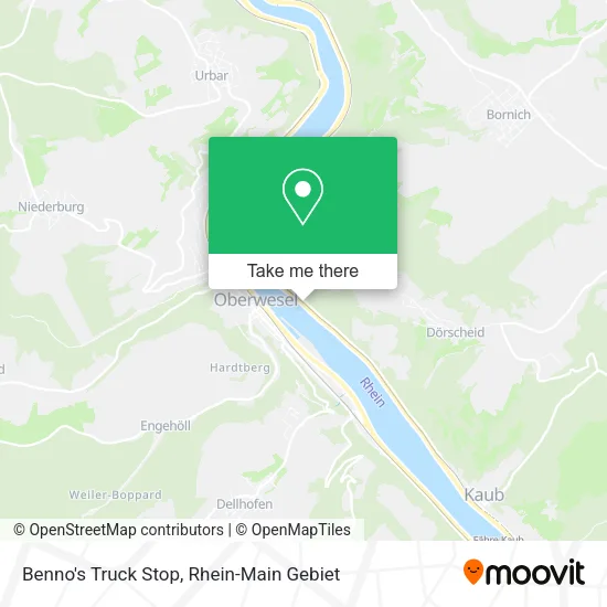 Карта Benno's Truck Stop